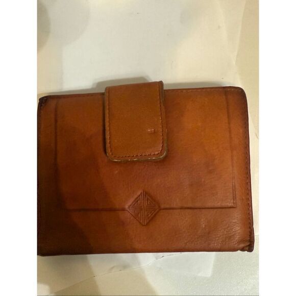 Prince Gardner Unisex Cowhide Leather Bi-fold Card Holder Wallet Tan OS NWOT - Picture 8 of 10